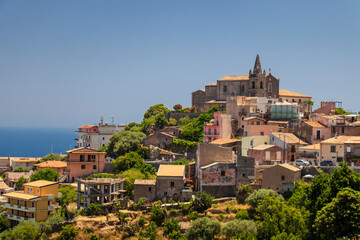 Fototapeta na wymiar A village in Sicily, Italy