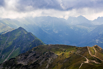 Tatra National Park on the Polish-Slovak border