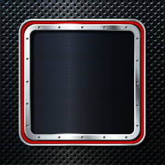 Dark metal background for industrial and technology design.
