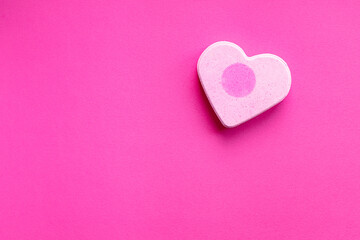 heart shape valentines day love background romance happy mothers day care or 8 march pleasant top view copy space for text