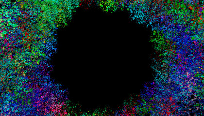 abstract colorful background with stars