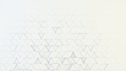 Abstract geometric texture of randomly extruded triangles