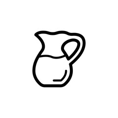 water pitcher icon vector design trendy