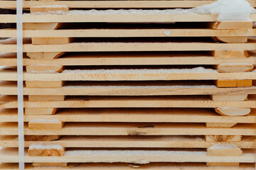 sawdust and wood shavings. background and texture of wood processing waste