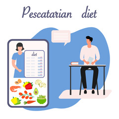 People Online Pescatarian Diet Vegetarian Healthy