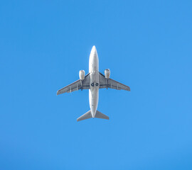 Plane after takeoff