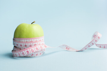 Weight loss and healthy eating concept