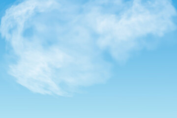 Transparent special effect stands out with fog or smoke. White cloud vector, fog or smog