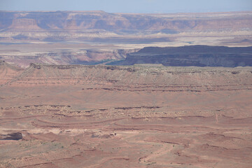View from Island in the Sky in Canyonlands National Park