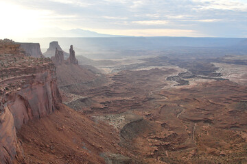 View from Island in the Sky in Canyonlands National Park