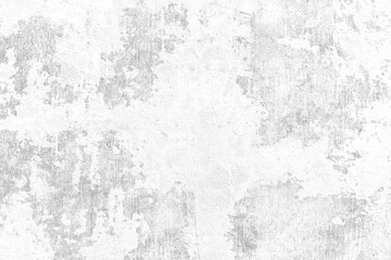 Fototapeta na wymiar Old white cement wall peeling paint texture and background seamless