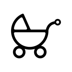 baby stroller icon