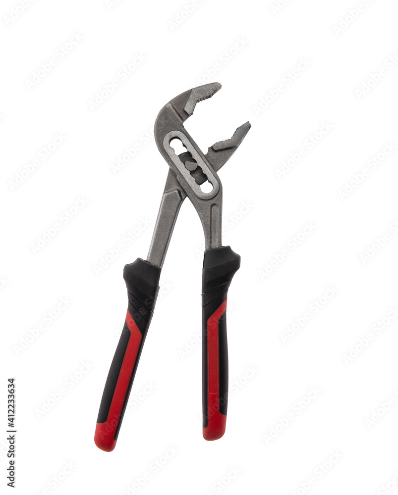 Wall mural one construction tool flat-nose pliers