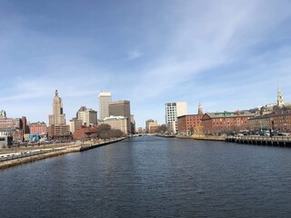 Naklejka premium view of the river thames