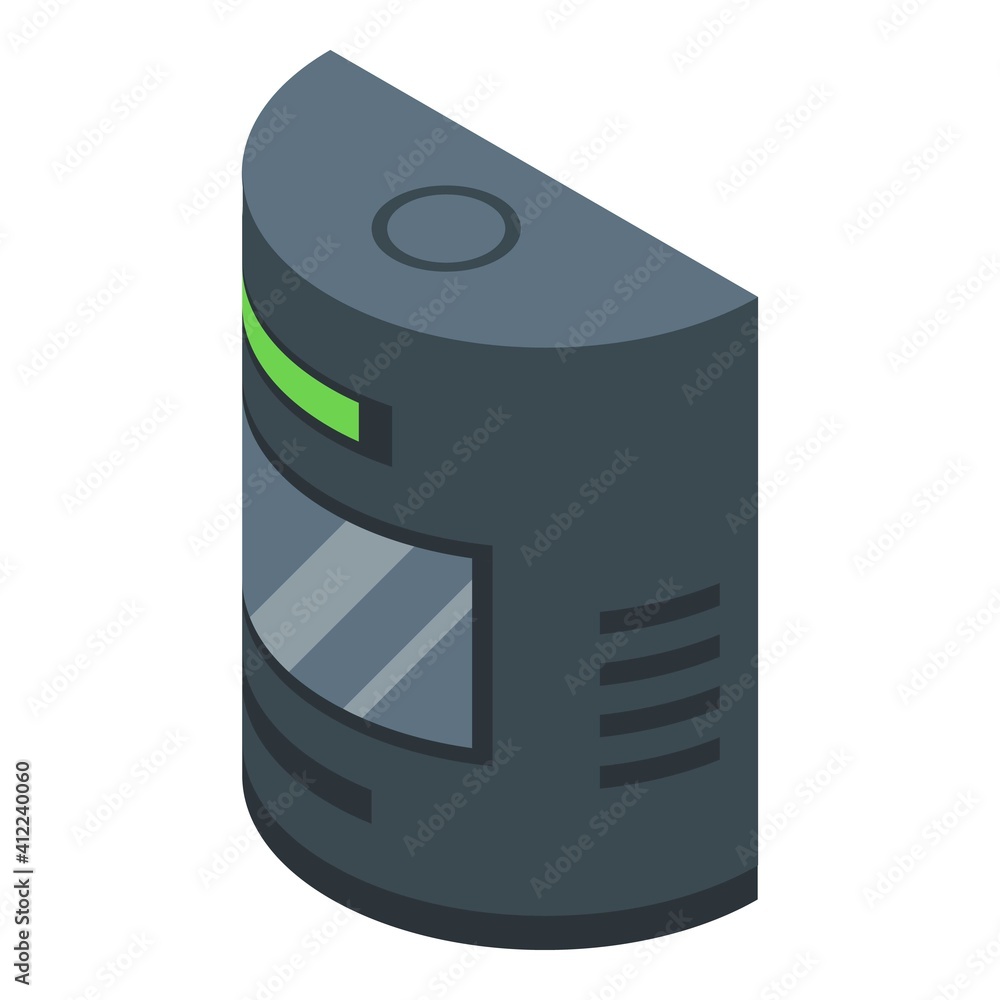 Aufkleber smart technology icon. isometric of smart technology vector icon for web design isolated on white ba