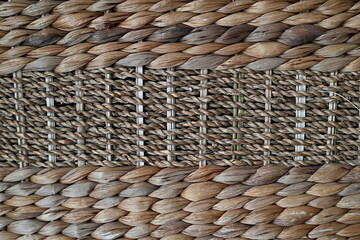 Macro de panier en osier