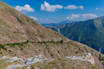 landscape in the mountains