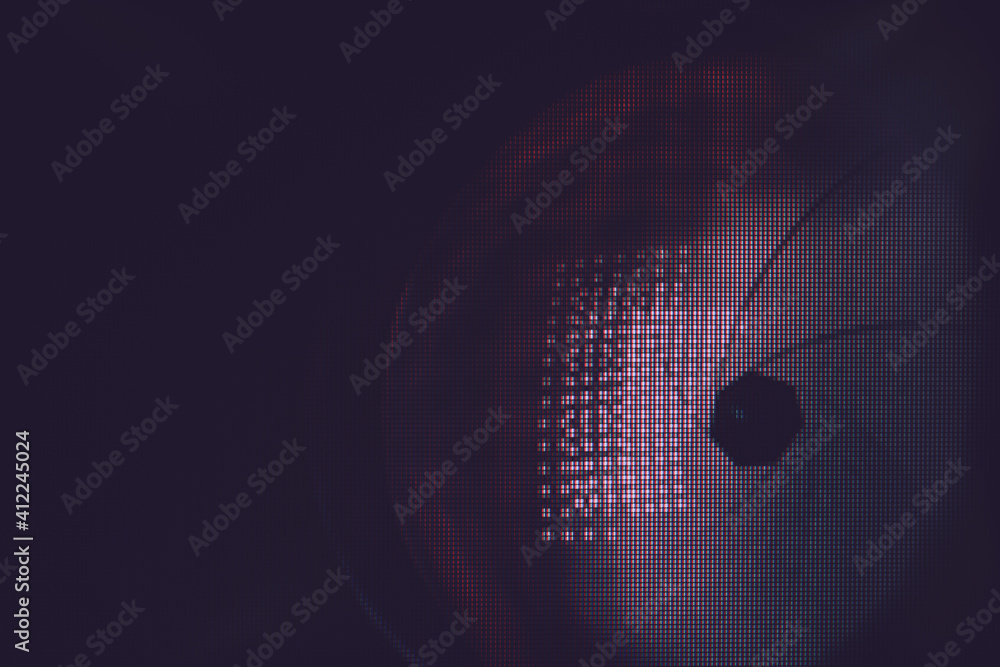Aufkleber Close up beautiful camera lens. Background pattern for design. Macro  photography view. Close-up of pixel..