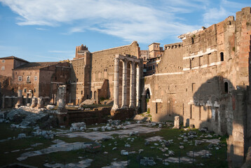 The ruins of Rome