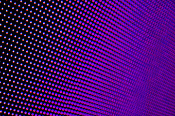 Dotted gradient background with pink, blue and purple tones
