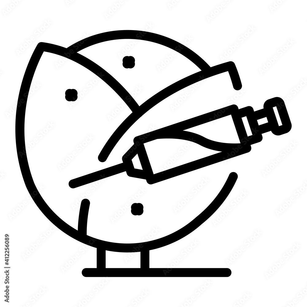 Poster gmo cabbage icon. outline gmo cabbage vector icon for web design isolated on white background