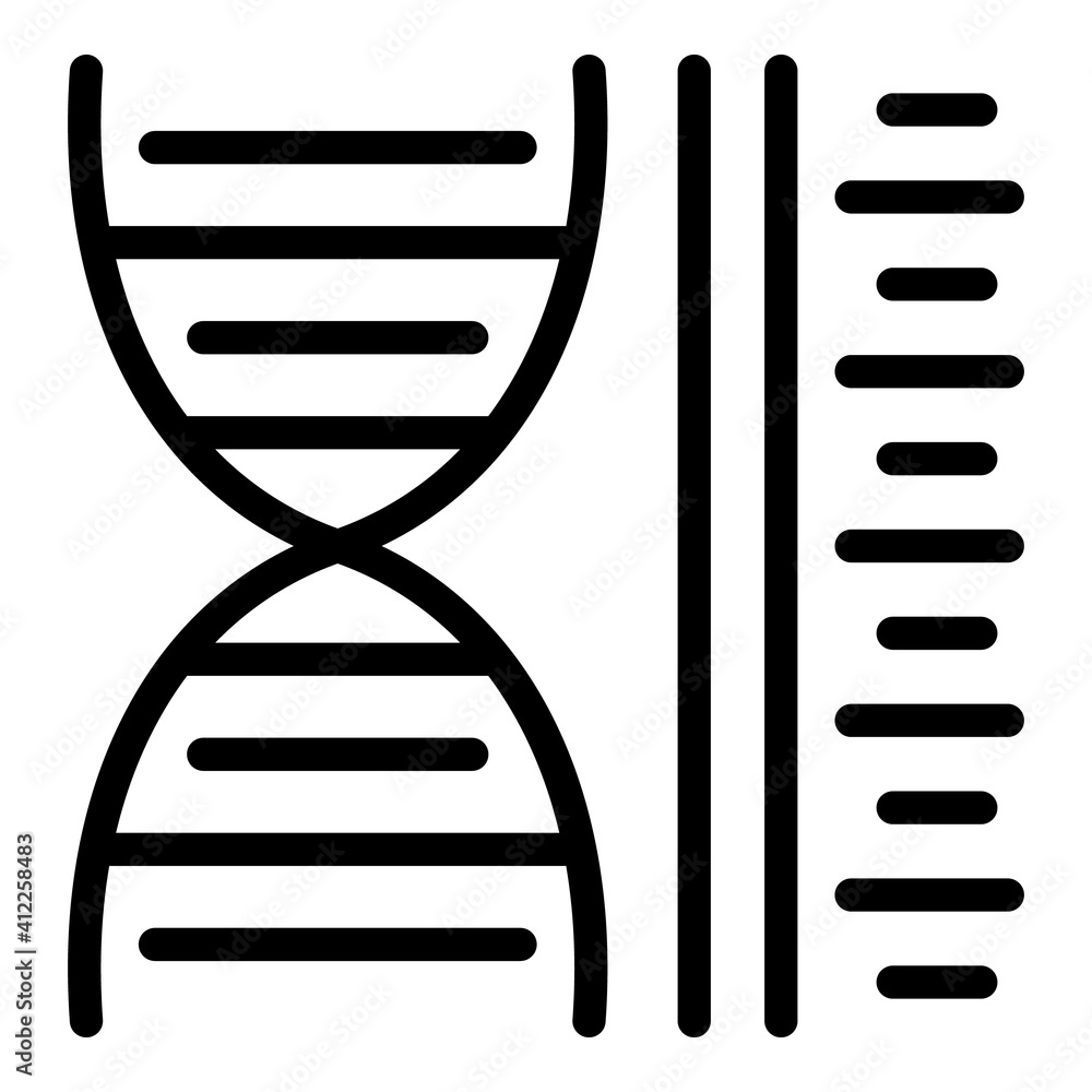 Poster allergy analysis icon. outline allergy analysis vector icon for web design isolated on white backgro