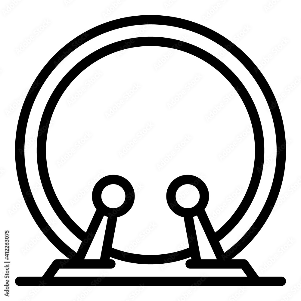 Aufkleber studio drum icon. outline studio drum vector icon for web design isolated on white background