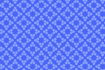 Blue pattern with vegetable texture seamless pattern