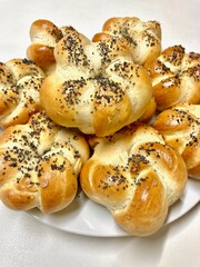 Kaiser rolls homemade