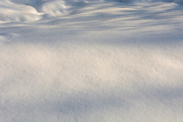 white snow background