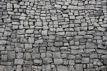 Grey stone wall background texture