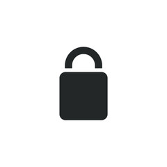 lock icon vector