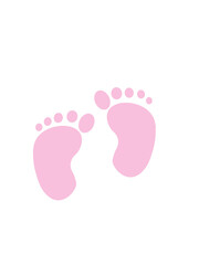 baby footprints girl