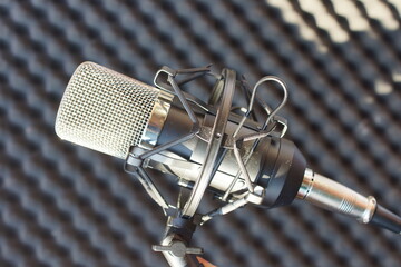 Mikrofon im Ton Studio