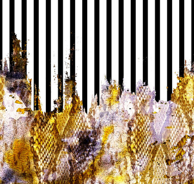 Snake texture with lines