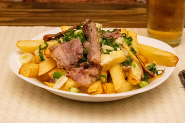 chop with vegetables