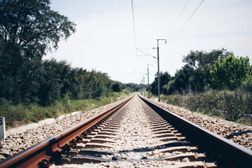 Fototapeta na wymiar Traintrack