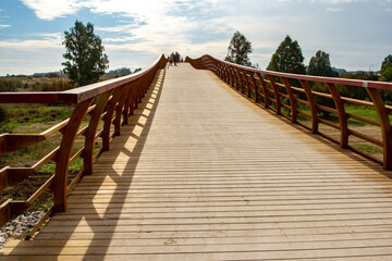 Obraz premium Guadalhorce River Bridge in Malaga