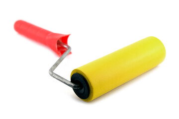 Roller for smoothing when wallpapering.