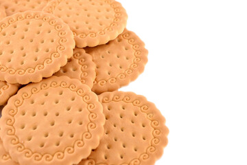 Dietary cookies. Round cookie for diabetics.