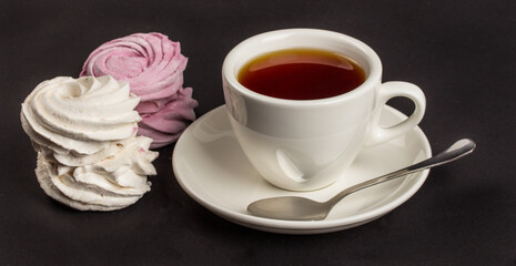 Marshmallow isolated on white background with clipping path