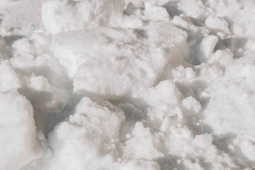 Snowdrift as texture background. Copy, empty space for text