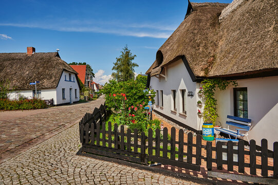 Typical impressions of the city of Greifswald in the Wieck district.
