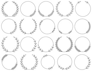 Wreaths Asymmetrical