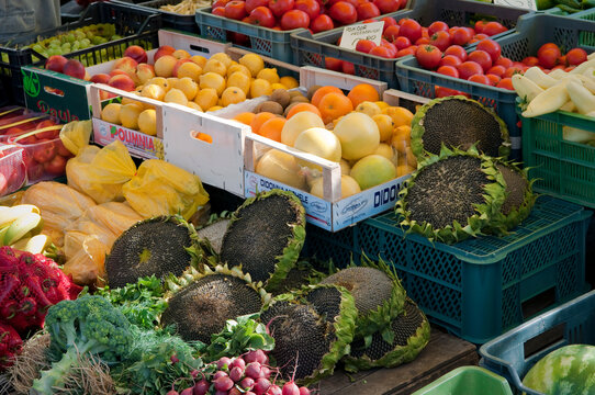 Greengrocer's stall