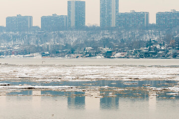 Naklejka premium Hudson river -NEW York