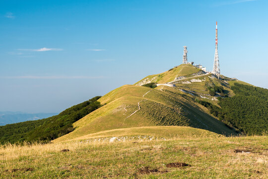Summit of mount Nerone in the Marche region