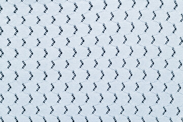 Synthetic fabric texture. Background of white textile
