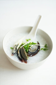Century egg congee