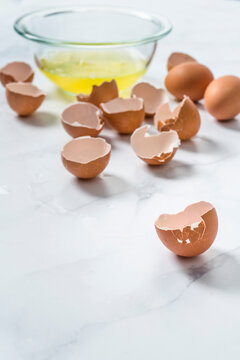 Separated Chicken Egg Whites